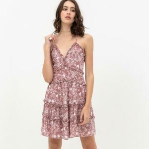 Floral Ruffle Dress (M)